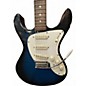 Used Danelectro DANOBLASTER Blue Burst Solid Body Electric Guitar