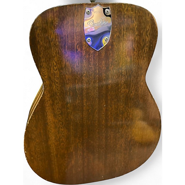 Vintage 1960s Fender 60'S MALIBU Natural Acoustic Guitar