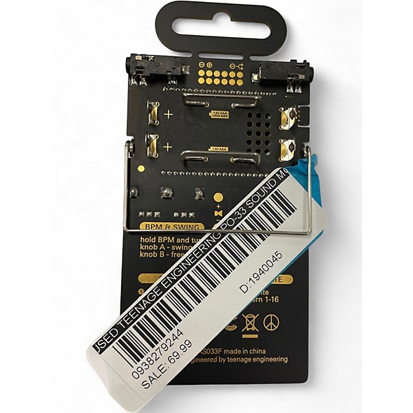 Used teenage engineering PO-33 Sound Module