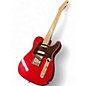 Used Fender Deluxe Nashville Telecaster Candy Apple Red Solid Body Electric Guitar