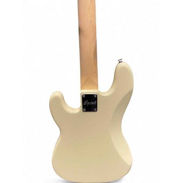 Used Squier Precision Bass Olympic White Electric Bass Guitar