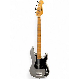 Used Memphis P Style Gray Electric Bass Guitar