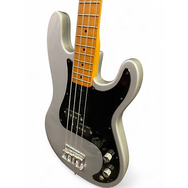 Used Memphis P Style Gray Electric Bass Guitar
