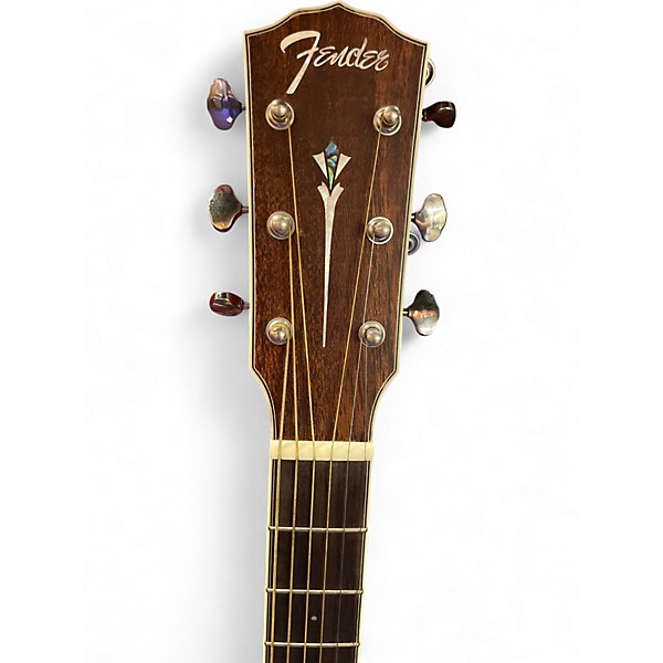 Used Fender Paramount PM-3 Brown Acoustic Electric Guitar