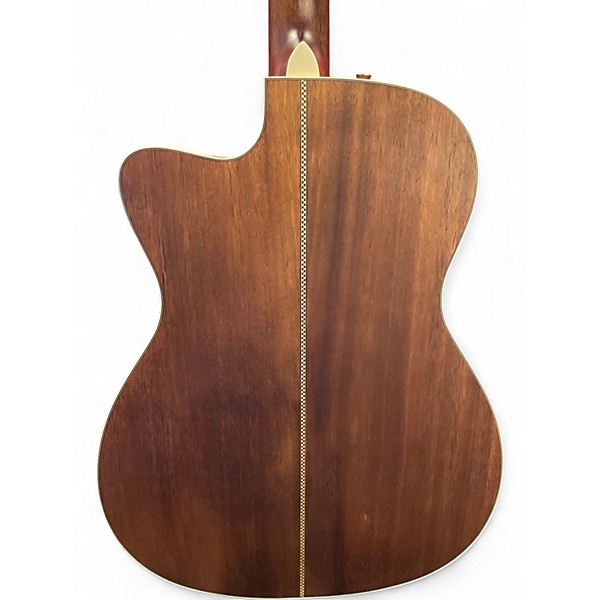 Used Fender Paramount PM-3 Brown Acoustic Electric Guitar