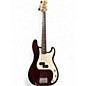 Used Fender STANDARD PRECISION BASS Burgundy Electric Bass Guitar thumbnail