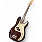 Used Fender STANDARD PRECISION BASS Burgundy Electric Bass Guitar