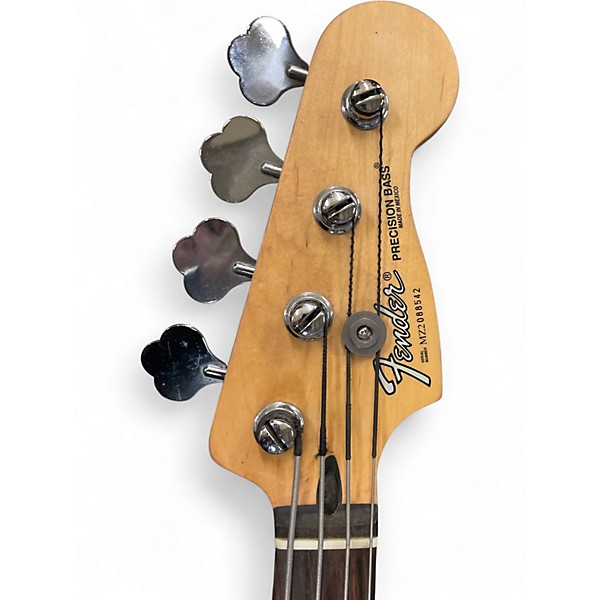 Used Fender STANDARD PRECISION BASS Burgundy Electric Bass Guitar