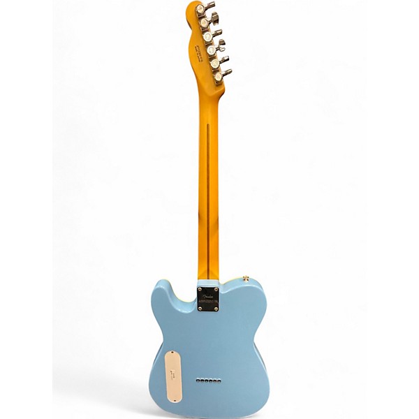 Used Fender MIJ AERODYNE TELECASTER Blue Solid Body Electric Guitar