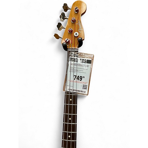 Used Fender vintage II 60s precision 3 Tone Sunburst Electric Bass Guitar