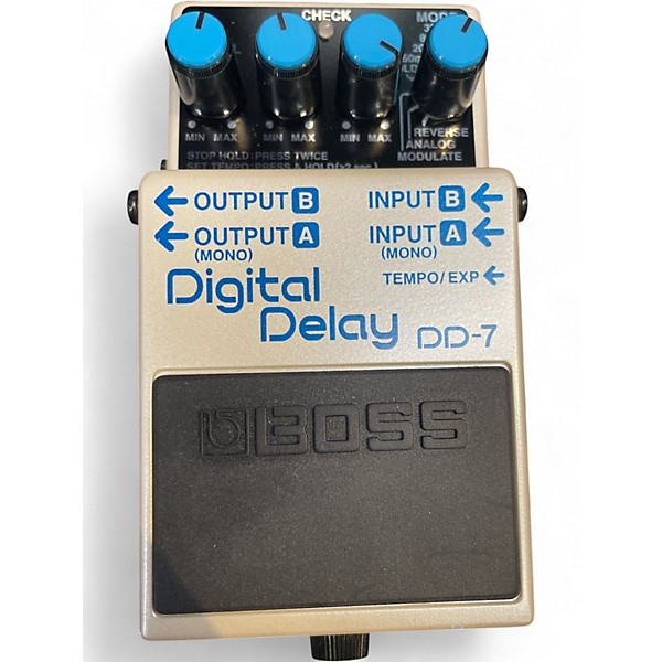 Used BOSS DD7 DIGITAL DELAY Effect Pedal