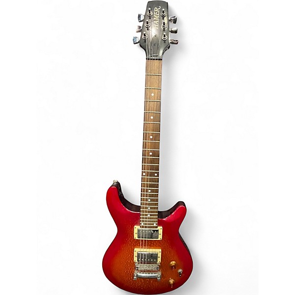 Used Hamer SUNBURST Cherry Sunburst Solid Body Electric Guitar