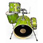Used PDP by DW 4 Piece New Yorker Metallic Green Drum Kit thumbnail
