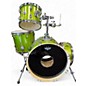 Used PDP by DW 4 Piece New Yorker Metallic Green Drum Kit