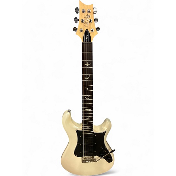 Used PRS NF3 Pearl White Solid Body Electric Guitar