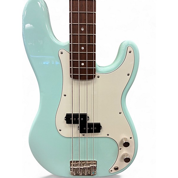Used Squier Classic Vibe 1960S Precision Bass Seafoam Green Electric Bass Guitar