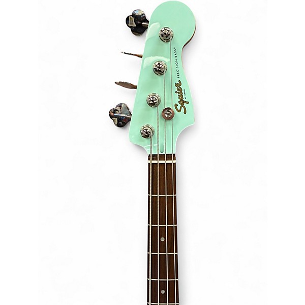 Used Squier Classic Vibe 1960S Precision Bass Seafoam Green Electric Bass Guitar