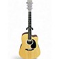 Used Martin DC-X2 Natural Acoustic Electric Guitar thumbnail