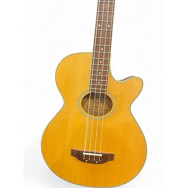 Used Hohner HAB40N Natural Acoustic Bass Guitar