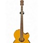 Used Hohner HAB40N Natural Acoustic Bass Guitar
