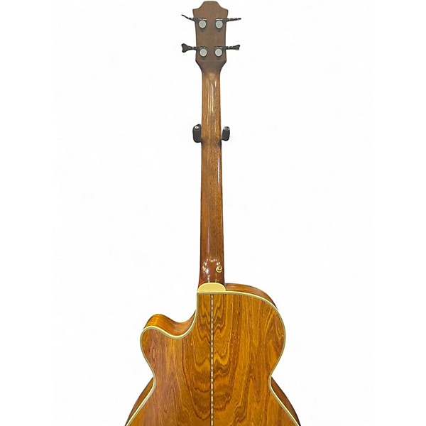 Used Hohner HAB40N Natural Acoustic Bass Guitar