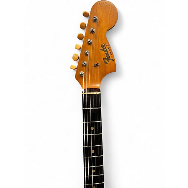 Vintage 1966 Fender Duo Sonic II Natural Solid Body Electric Guitar