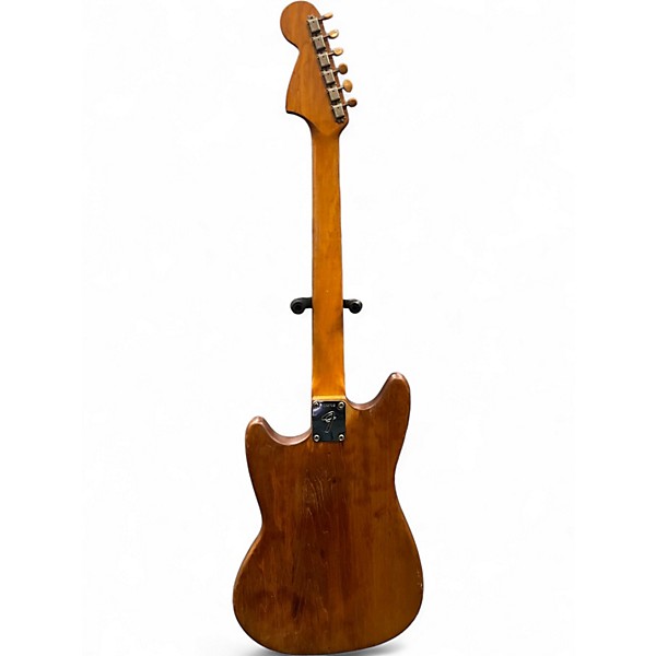 Vintage 1966 Fender Duo Sonic II Natural Solid Body Electric Guitar