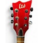 Used ESP LTD Viper 50 Chrome Red Metallic Solid Body Electric Guitar