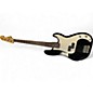 Used Squier Precision Bass Black and White Electric Bass Guitar thumbnail