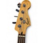 Used Squier Precision Bass Black and White Electric Bass Guitar