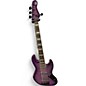 Used Lion Bass Bela Purple Electric Bass Guitar thumbnail
