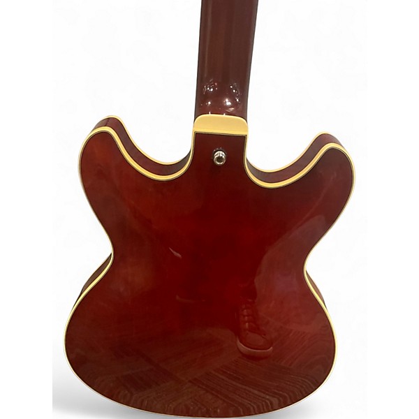 Used Ibanez AS73 Artcore Trans Red Hollow Body Electric Guitar
