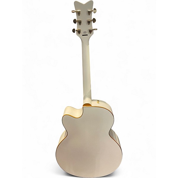 Used Gretsch Guitars G5022C Rancher Falcon White Acoustic Electric Guitar
