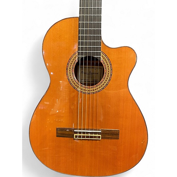 Vintage 2000 Manuel Raimundo 660 Natural Classical Acoustic Electric Guitar