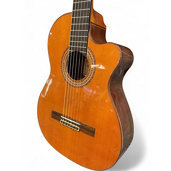 Vintage 2000 Manuel Raimundo 660 Natural Classical Acoustic Electric Guitar