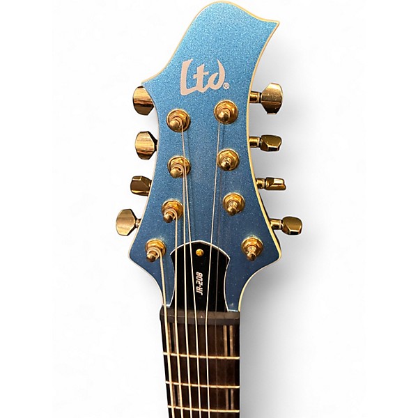 Used ESP LTD JR-208 Pelham Blue Solid Body Electric Guitar
