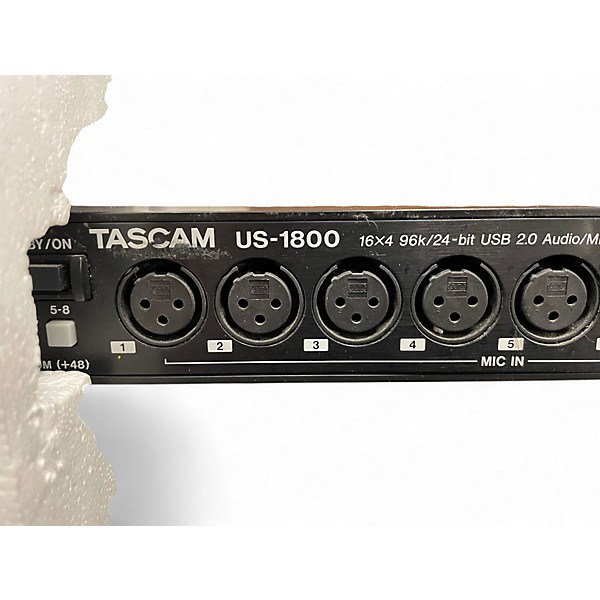 Used TASCAM US-1800 Audio Interface