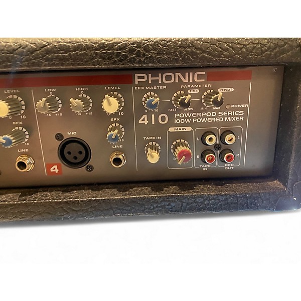 Used Phonic 410 PA Head Power Amp