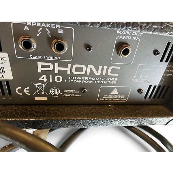 Used Phonic 410 PA Head Power Amp