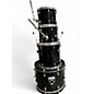 Used Pearl 4 Piece Forum Black Drum Kit thumbnail