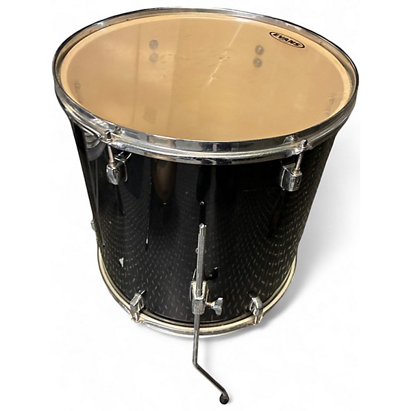 Used Pearl 4 Piece Forum Black Drum Kit