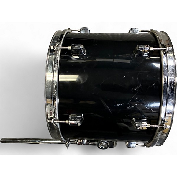 Used Pearl 4 Piece Forum Black Drum Kit