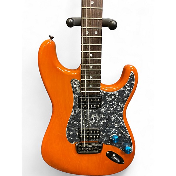 Used Charvel ST CUSTOM Orange Solid Body Electric Guitar