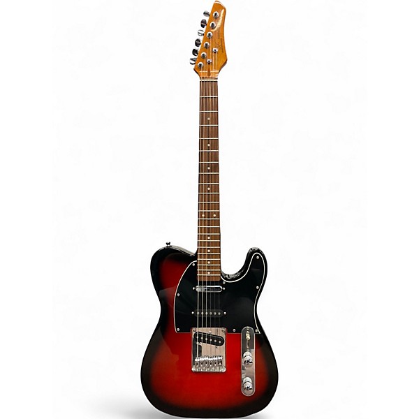 Used SX Nashville T Style 2 Tone Sunburst Solid Body Electric Guitar