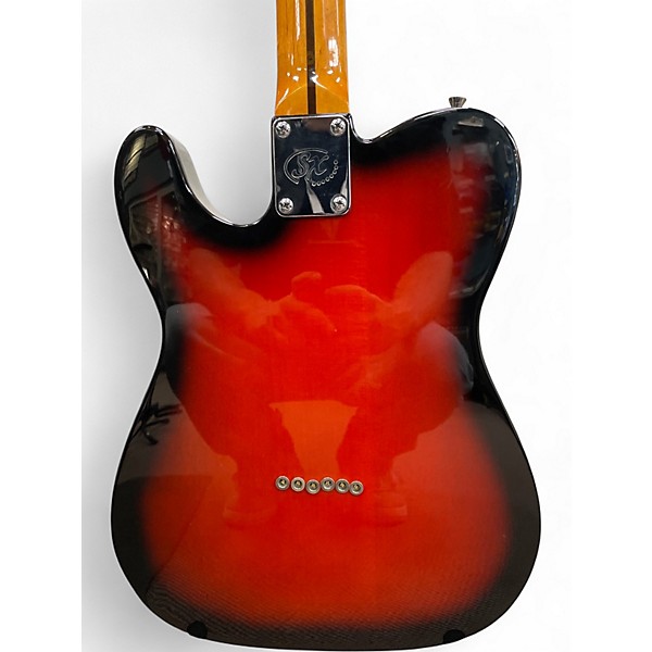 Used SX Nashville T Style 2 Tone Sunburst Solid Body Electric Guitar