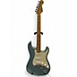 Used 2005 Fender Standard Stratocaster Blue Agave Solid Body Electric Guitar thumbnail