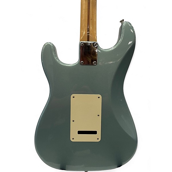 Used 2005 Fender Standard Stratocaster Blue Agave Solid Body Electric Guitar