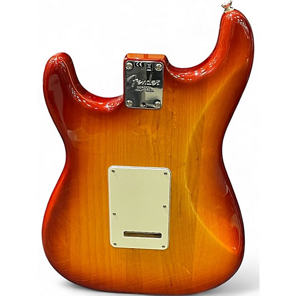 Used Fender American Professional Stratocaster HSS Shawbucker Sienna Sunburst Solid Body Electric Guitar