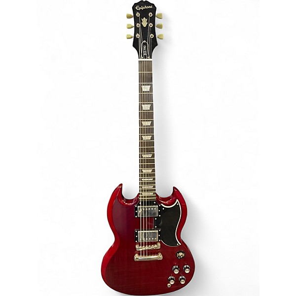 Used Epiphone SG Pro Heritage Cherry Solid Body Electric Guitar