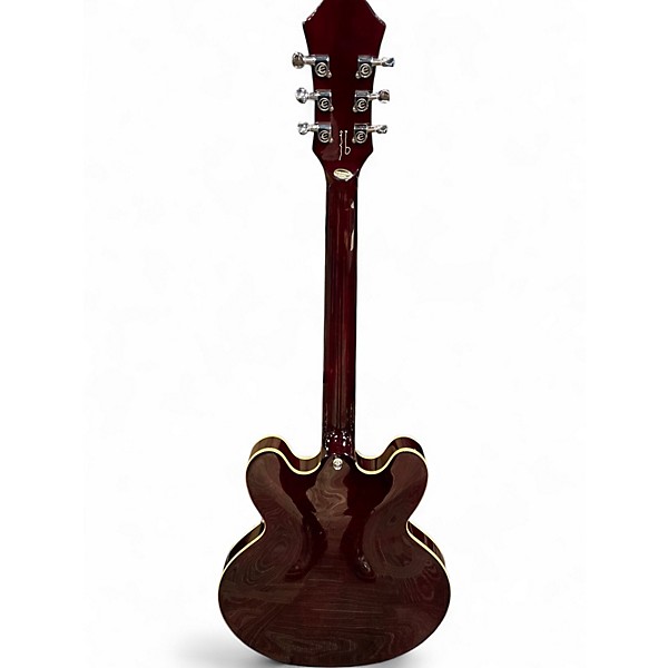 Used Epiphone Gallagher Riviera Custom Red Hollow Body Electric Guitar